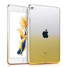 Ultra Slim Transparente Gradient Soft Case para Apple iPad Air 2 Amarillo
