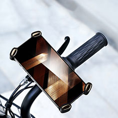 Universal Motocicleta Bicicleta Soporte Montaje de Manubrio Clip H04 para Apple iPhone 11 Negro