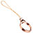 Acollador Cordon Lanyard con Anillo R04 Oro