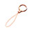 Acollador Cordon Lanyard con Anillo R05 Oro Rosa