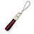 Acollador Cordon Lanyard K14 Rojo y Negro