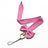 Acollador Correa de Cuello Cordon Lanyard N07 Rosa Roja