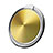 Anillo de dedo Soporte Magnetico Universal Sostenedor De Telefono Movil Z01 Oro