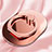 Anillo de dedo Soporte Universal Sostenedor De Telefono Movil Z19 Oro Rosa