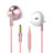 Auriculares Auricular Estereo H05 Rosa