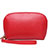 Bolso Cartera Protectora de Cuero Universal K08 Rojo