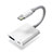 Cable Adaptador Lightning a USB OTG H01 para Apple iPhone 11 Blanco Petit