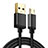 Cable Micro USB Android Universal A12 Negro