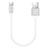 Cable Type-C Android Universal 20cm S02 Blanco