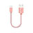 Cable Type-C Android Universal 30cm S05 Oro Rosa