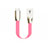 Cable Type-C Android Universal 30cm S06 Rosa