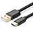 Cable Type-C Android Universal T01 Negro Petit