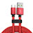 Cable Type-C Android Universal T24 Rojo