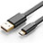 Cable USB 2.0 Android Universal A09 Negro