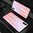 Carcasa Bumper Funda Silicona Espejo Gradiente Arco iris A01 para Apple iPhone Xs Oro Rosa