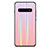Carcasa Bumper Funda Silicona Espejo Gradiente Arco iris A02 para Samsung Galaxy S10 Plus Oro Rosa