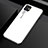 Carcasa Bumper Funda Silicona Espejo Gradiente Arco iris H01 para Apple iPhone 11 Blanco