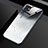 Carcasa Bumper Funda Silicona Espejo Gradiente Arco iris H01 para Apple iPhone 11 Gris