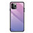Carcasa Bumper Funda Silicona Espejo Gradiente Arco iris H01 para Apple iPhone 11 Pro Max Rosa