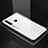 Carcasa Bumper Funda Silicona Espejo Gradiente Arco iris H01 para Huawei Honor 20 Lite Blanco