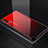 Carcasa Bumper Funda Silicona Espejo Gradiente Arco iris H01 para Huawei Honor 20 Rojo