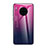 Carcasa Bumper Funda Silicona Espejo Gradiente Arco iris H01 para Huawei Mate 30 Pro Multicolor