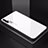 Carcasa Bumper Funda Silicona Espejo Gradiente Arco iris H01 para Huawei Nova 5T Blanco