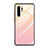 Carcasa Bumper Funda Silicona Espejo Gradiente Arco iris H01 para Huawei P30 Pro Rosa
