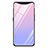 Carcasa Bumper Funda Silicona Espejo Gradiente Arco iris H01 para Oppo Find X Rosa