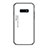 Carcasa Bumper Funda Silicona Espejo Gradiente Arco iris H01 para Samsung Galaxy S10e Blanco