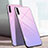 Carcasa Bumper Funda Silicona Espejo Gradiente Arco iris H01 para Xiaomi Mi A3 Rosa