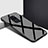 Carcasa Bumper Funda Silicona Espejo Gradiente Arco iris H01 para Xiaomi Redmi 10X 4G Negro