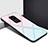 Carcasa Bumper Funda Silicona Espejo Gradiente Arco iris H01 para Xiaomi Redmi 10X 4G Rosa