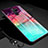 Carcasa Bumper Funda Silicona Espejo Gradiente Arco iris H01 para Xiaomi Redmi Note 8 Pro Verde