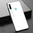 Carcasa Bumper Funda Silicona Espejo Gradiente Arco iris H02 para Huawei P Smart+ Plus (2019) Blanco