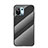 Carcasa Bumper Funda Silicona Espejo Gradiente Arco iris H03 para Xiaomi Mi 11 5G Negro