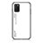 Carcasa Bumper Funda Silicona Espejo Gradiente Arco iris LS1 para Samsung Galaxy A02s Blanco