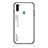 Carcasa Bumper Funda Silicona Espejo Gradiente Arco iris LS1 para Samsung Galaxy A11 Blanco