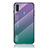 Carcasa Bumper Funda Silicona Espejo Gradiente Arco iris LS1 para Samsung Galaxy A11 Multicolor