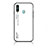Carcasa Bumper Funda Silicona Espejo Gradiente Arco iris LS1 para Samsung Galaxy A60 Blanco