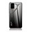 Carcasa Bumper Funda Silicona Espejo Gradiente Arco iris LS1 para Samsung Galaxy A71 5G Gris Oscuro