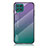 Carcasa Bumper Funda Silicona Espejo Gradiente Arco iris LS1 para Samsung Galaxy F62 5G Multicolor