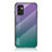 Carcasa Bumper Funda Silicona Espejo Gradiente Arco iris LS1 para Samsung Galaxy M23 5G Multicolor