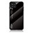 Carcasa Bumper Funda Silicona Espejo Gradiente Arco iris LS1 para Samsung Galaxy M32 4G Negro