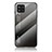 Carcasa Bumper Funda Silicona Espejo Gradiente Arco iris LS1 para Samsung Galaxy M42 5G Gris Oscuro
