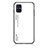 Carcasa Bumper Funda Silicona Espejo Gradiente Arco iris LS1 para Samsung Galaxy M51 Blanco