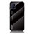Carcasa Bumper Funda Silicona Espejo Gradiente Arco iris LS1 para Samsung Galaxy M51 Negro