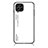 Carcasa Bumper Funda Silicona Espejo Gradiente Arco iris LS1 para Samsung Galaxy M53 5G Blanco