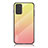 Carcasa Bumper Funda Silicona Espejo Gradiente Arco iris LS1 para Samsung Galaxy Note 20 5G Amarillo