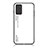 Carcasa Bumper Funda Silicona Espejo Gradiente Arco iris LS1 para Samsung Galaxy Note 20 5G Blanco